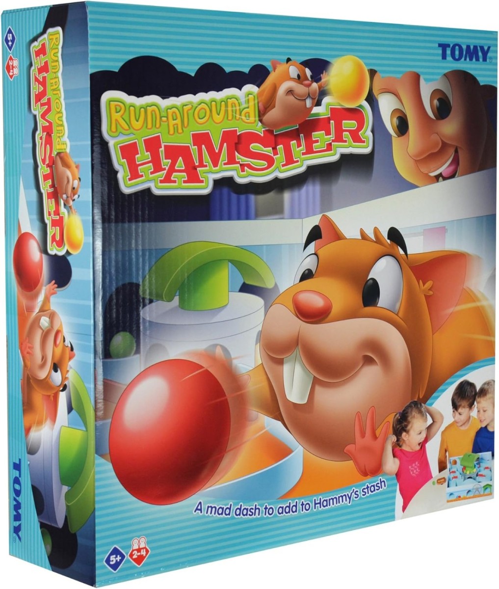 Run-Around Hamster Game from Tomy – Infinity Collectables