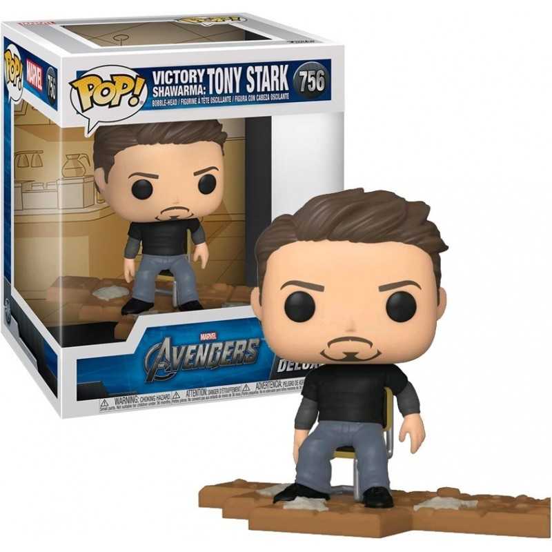Funko Deluxe: Marvel Avengers (Tony Stark Victory Shawarma) POP! Vinyl Figure - Image 3