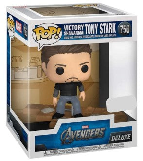 Funko Deluxe: Marvel Avengers (Tony Stark Victory Shawarma) POP! Vinyl Figure
