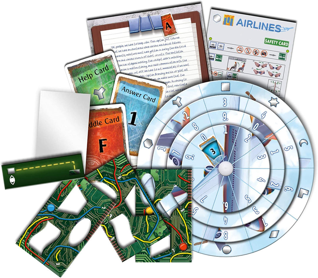 EXIT: The Stormy Flight Board Game