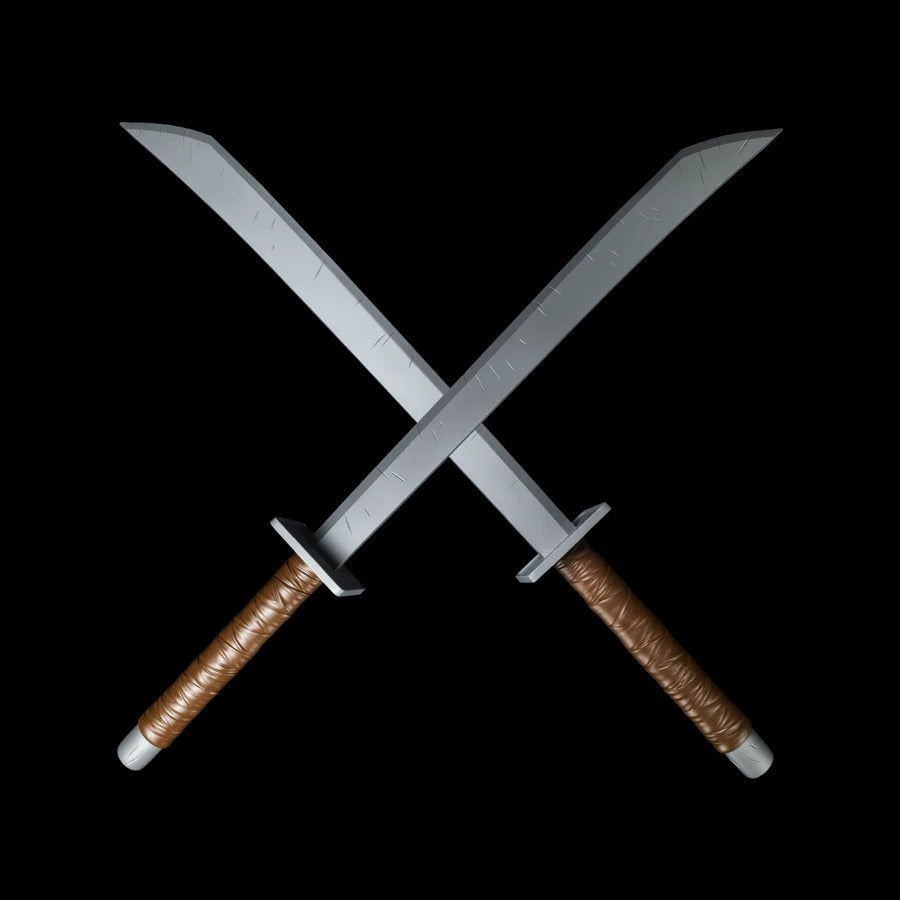 TMNT Leonardo Retro Katana Swords Costume Accessory – Infinity Collectables