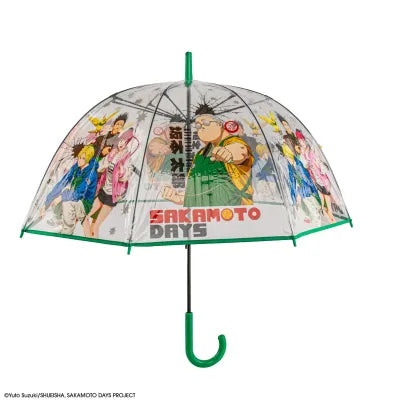 Sakamoto Days Sidekick Club Transparent Umbrella, alternate view