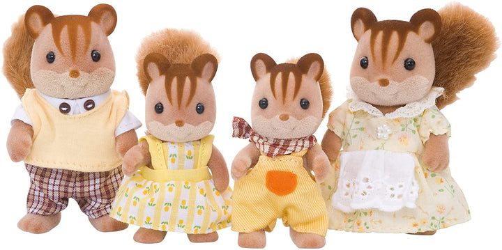 Sylvanian Families Walnut Squirrel Family