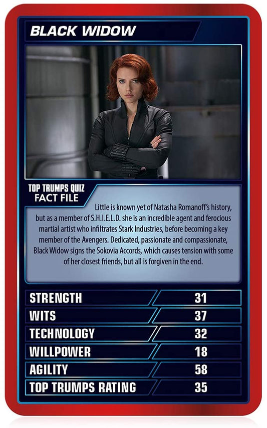 Top Trumps Specials Marvel Cinematic Card Game - Image 2