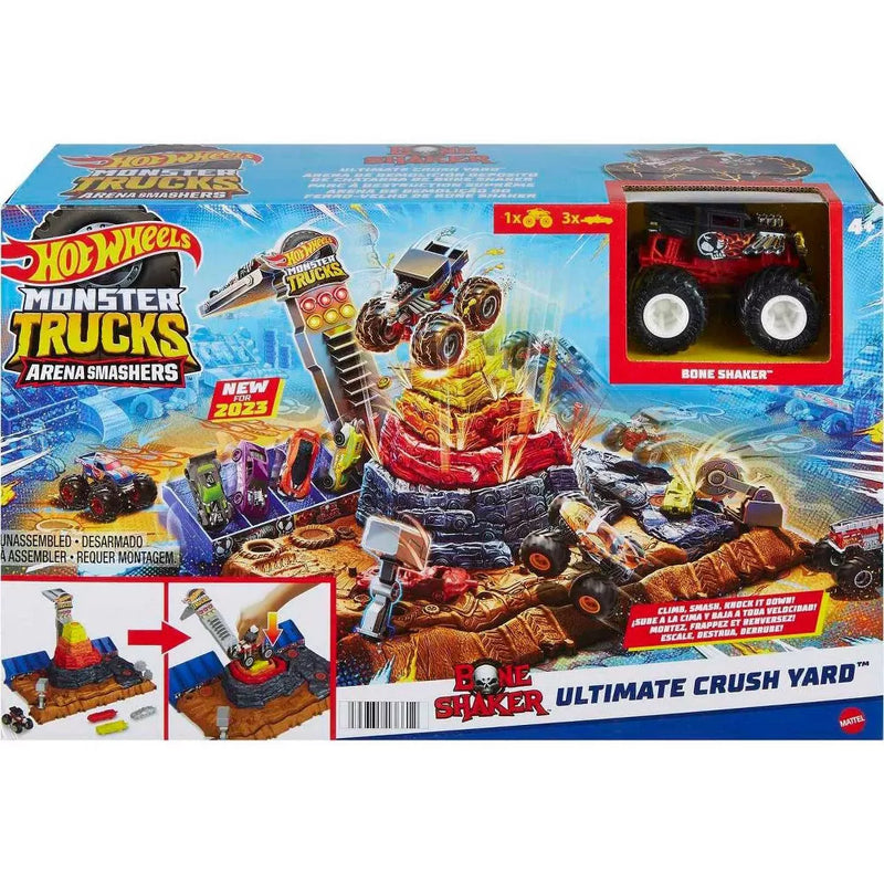Hot Wheels Monster Trucks Arena Ultimate Crush Yard Playset - Image 6