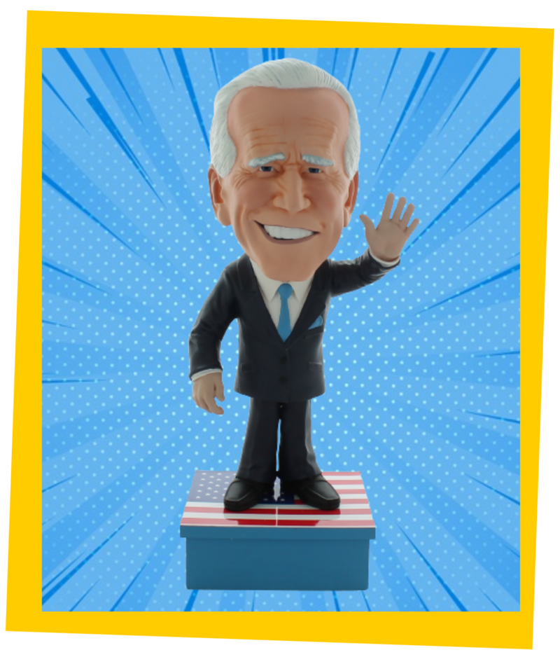 Joe Biden Mimiconz World Leaders 20cm PVC Figurine - Image 2