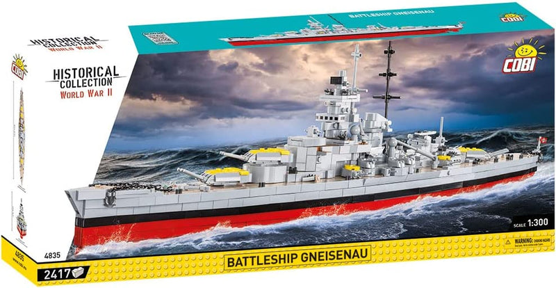 COBI World War II Warships GNEISENAU 2,417 pieces