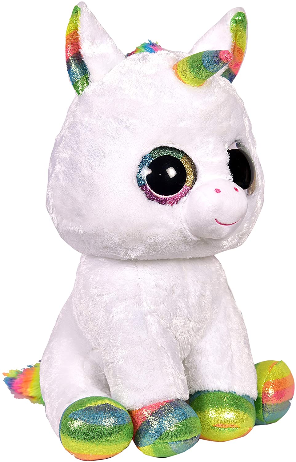 Ty Beanie Boos White Pixy Unicorn