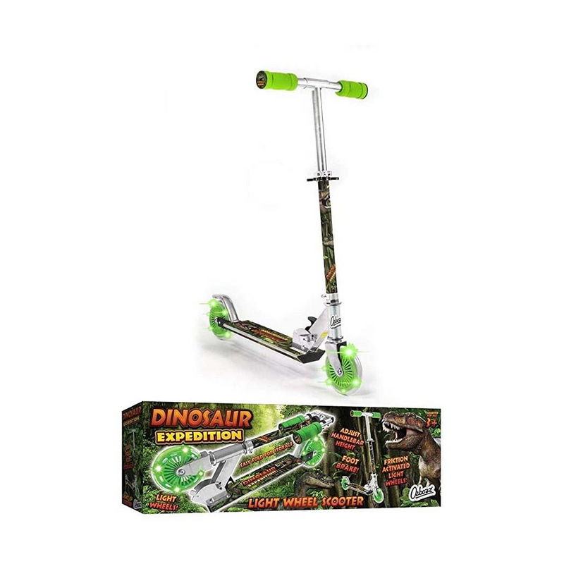 Ozbozz SV14699 Dinosaur Scooter 2 Wheel, alternate view