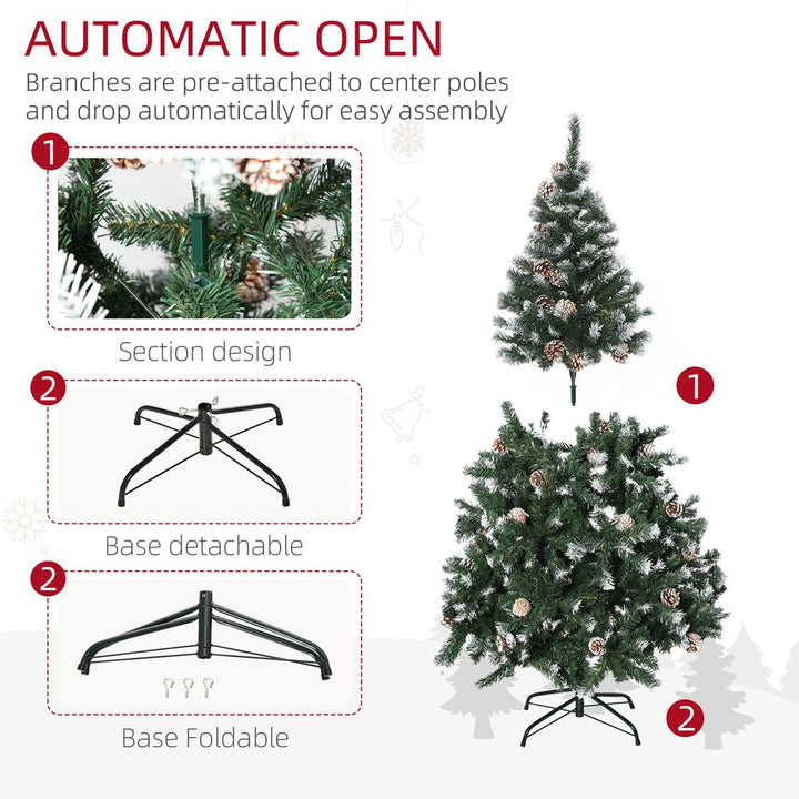 5ft Artificial Christmas Tree Xmas I