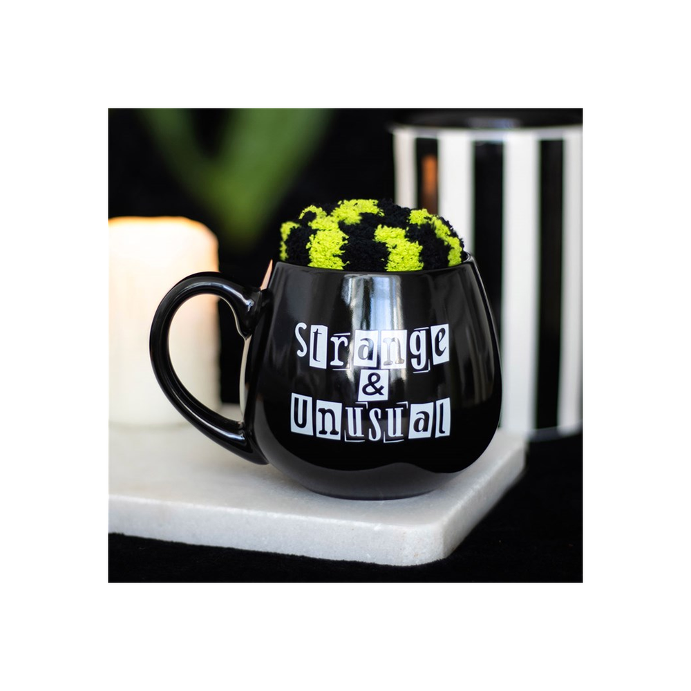 Strange & Unusual Mug and Socks Set