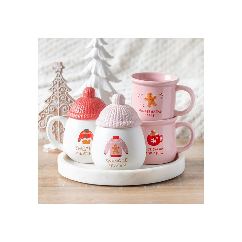 Pink Gingerbread Latte Mug