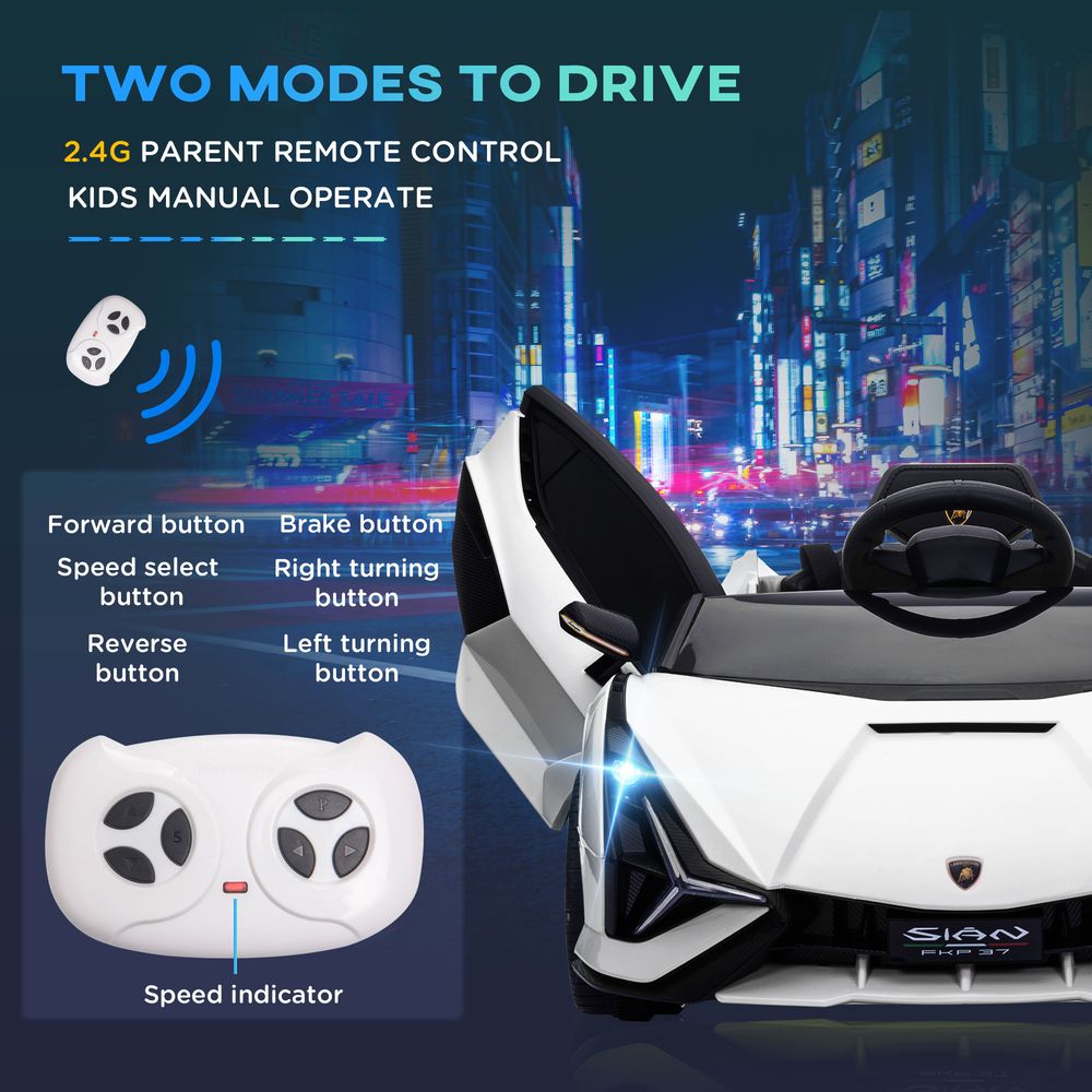 Lamborghini SIAN 12V Kids Electric Ride On Car