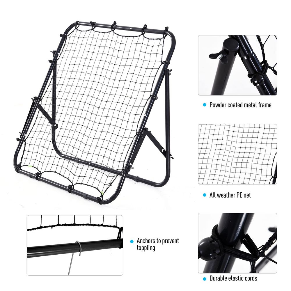 Football Rebounder Net Practice Goal