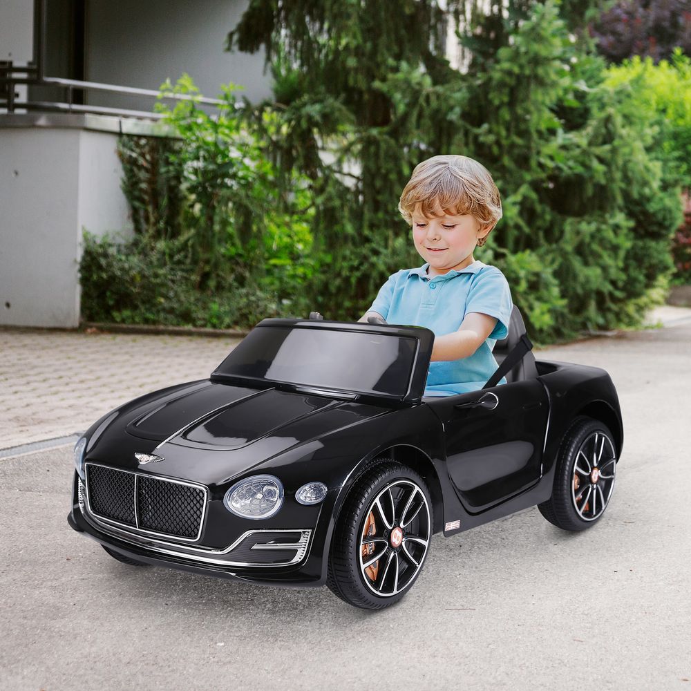 Electric Ride-on Kids Car (Black)