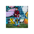 Xootz Kids' Folding Kick Scooter with Adjustable Handlebars - Blue, packaging shot