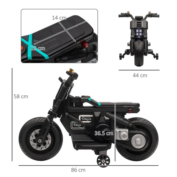 Kids 6V Electric Motorbike for 3-5 Years