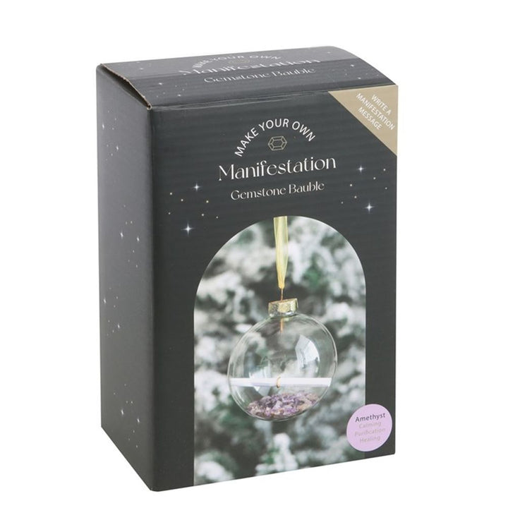 Amethyst Manifestation Christmas Bauble Kit