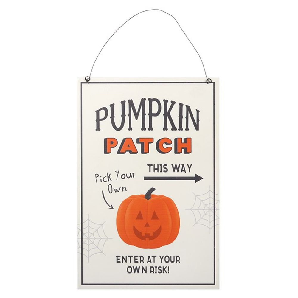 Pumpkin Patch Hanging Sign