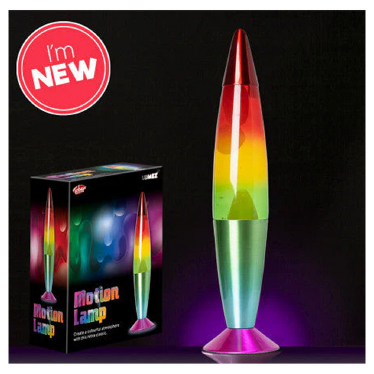 Tobar Lumez Motion Rainbow Lava Lamp, alternate view
