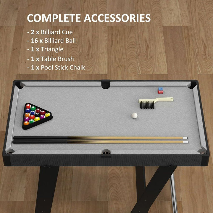 3.5ft Folding Billiard Table Set