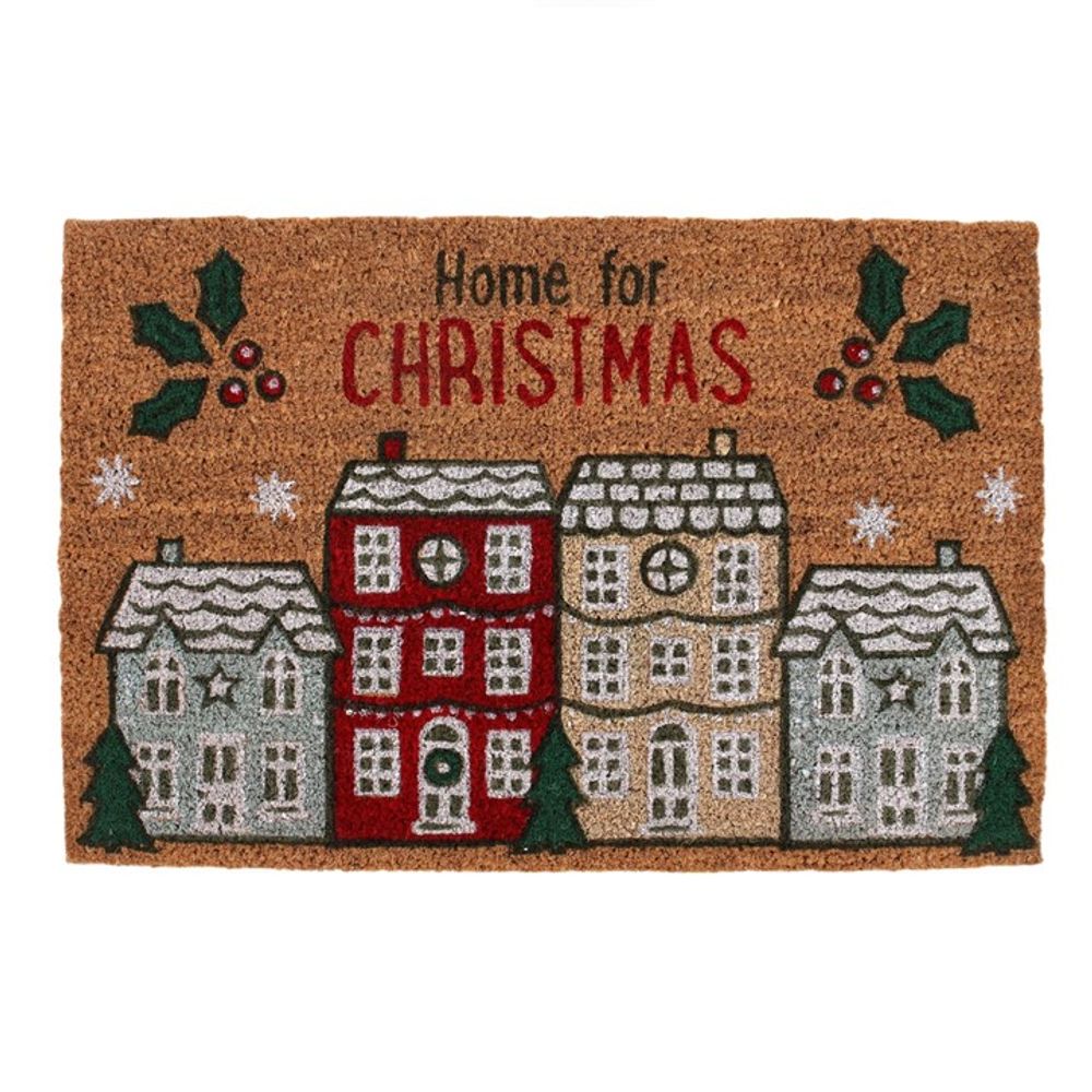 Home For Christmas Doormat