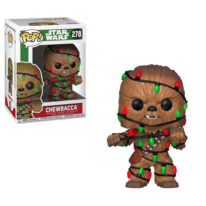 Chewbacca with Lights Holiday Star Wars Funko POP! Vinyl Figure