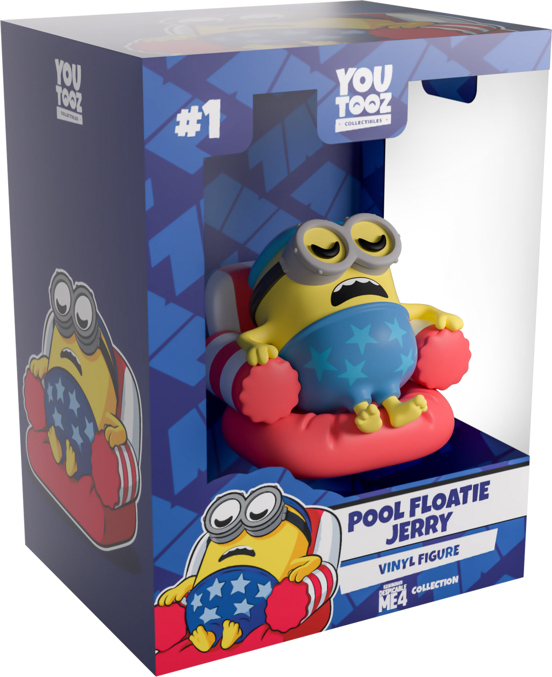 Youtooz Despicable Me 4 Pool Floatie Jerry Vinyl Figure