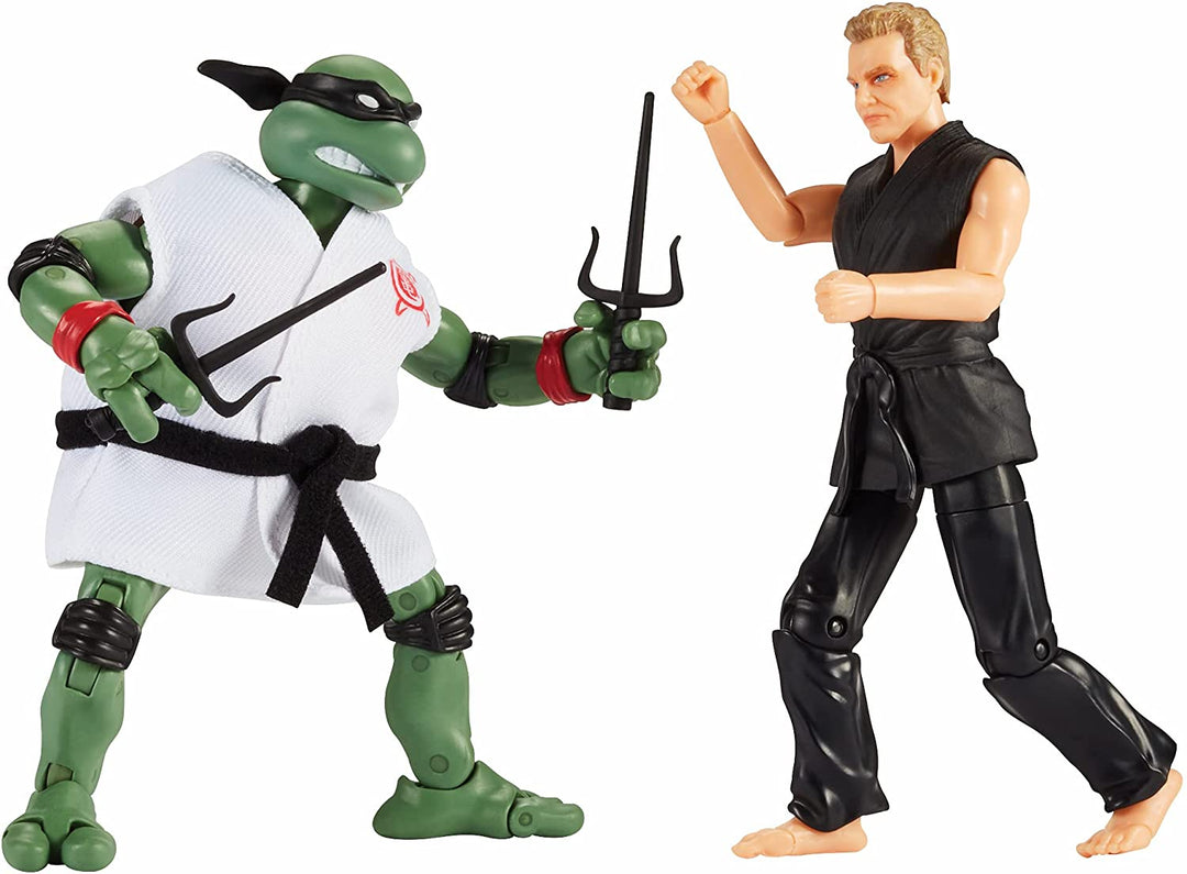 TMNT vs Cobra Kai 2-Packs Raphael vs John Kreese Action Figures