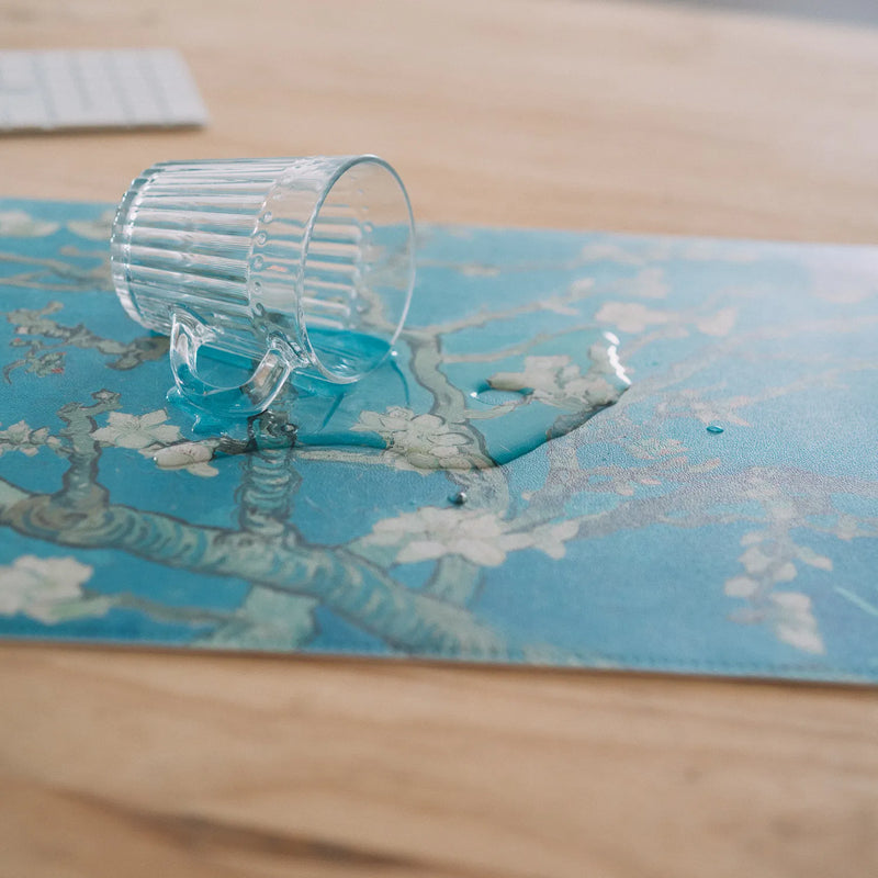 Van Gogh Museum Vegan Leather Mouse Pad design detail