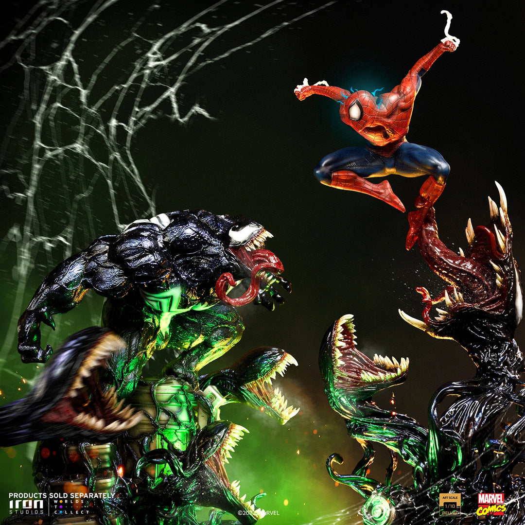 Iron Studios Marvel Comics Spider-Man vs Villains Deluxe 1/10 Art Scale Venom Statue