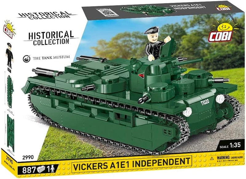 Cobi World War I - Vickers A1E1 Tank (887 Pieces)
