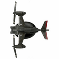 Vertibird Issue #01 Model Aircraft Die Cast Replica Vehicle Ship (Eaglemoss / Fallout)
