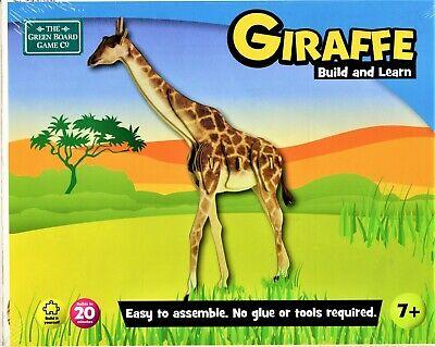 Green Board Games Giraffe Build and Learn Model