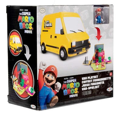 Super Mario Bros Movie Mini Van Playset