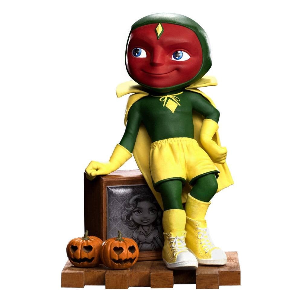 Iron Studios Marvel Avengers WandaVision Vision Halloween Version MiniCo Figure