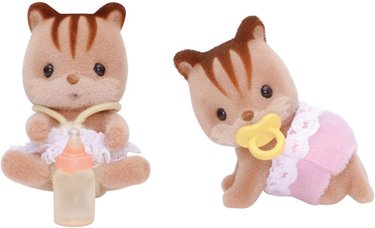 Sylvanian Families Walnut Squirrel Twins - Image 2