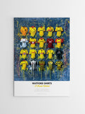 Watford FC Shirts - A2 Signed Limited Edition Prints, alternate view