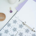 Wednesday 2 Ring Binder design detail