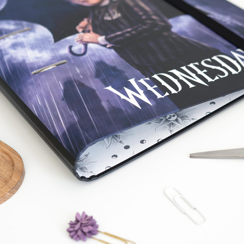 Wednesday 2 Ring Binder packaging view
