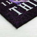 Wednesday Door Mat close up detail