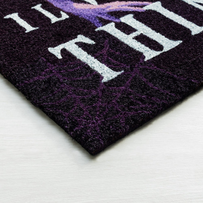Wednesday Door Mat close up detail