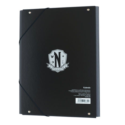 Wednesday File Folder with Elastic Closure 34 x 25.5 cm alternate view