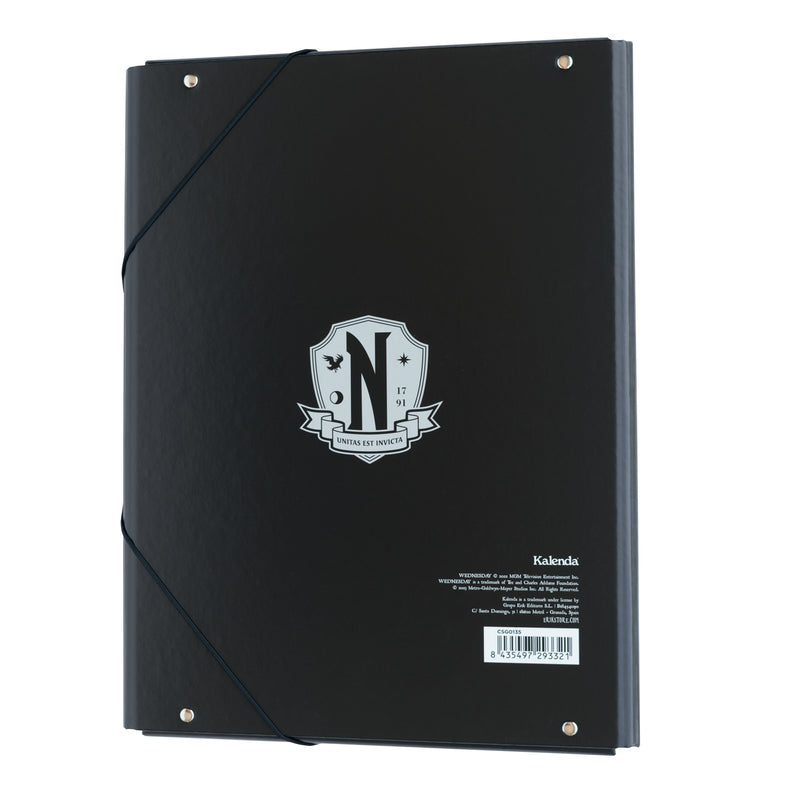 Wednesday File Folder with Elastic Closure 34 x 25.5 cm alternate view