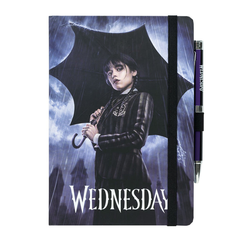 Wednesday Premium A5 Notebook with Projector Pen alternate view