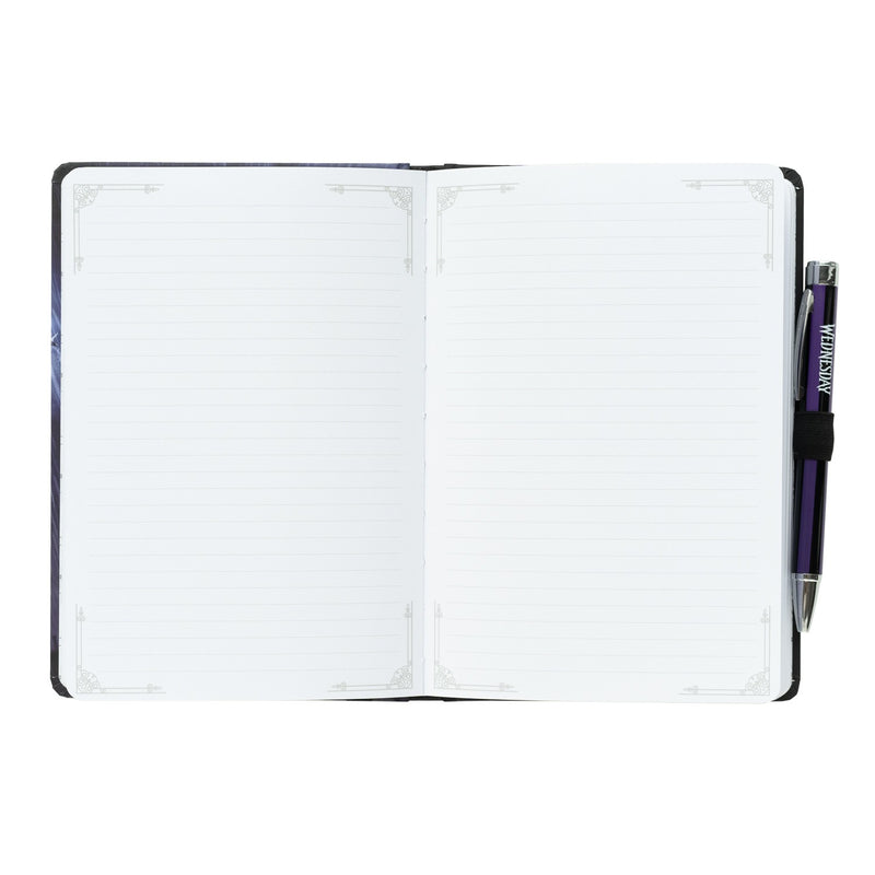 Wednesday Premium A5 Notebook with Projector Pen packaging view