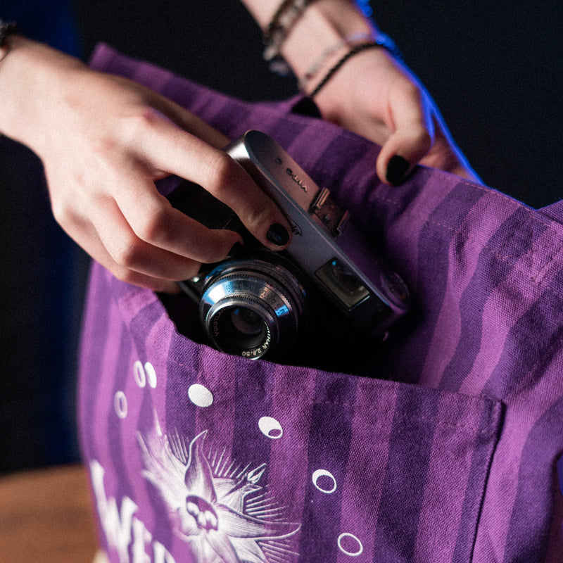 Wednesday Premium Tote Bag packaging view