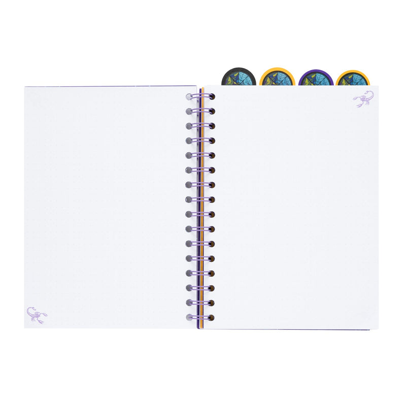 Wednesday Project Notebook side angle