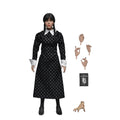 Wednesday Classic Dress 8" Clothed Action Figure front view