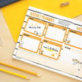 Weekly Planners A4 Snoopy Lazy Days side angle